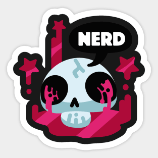 Horror Nerd Sticker